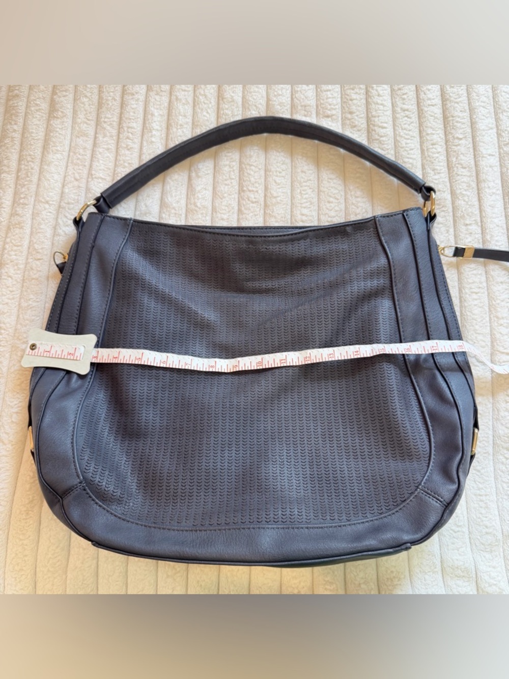 ✨ Moda Luxe Black Hobo Shoulder Bag